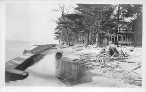 RPPC WILLOW GROVE PENNSYLVANIA FLOOD  REAL PHOTO POSTCARD (c. 1910)