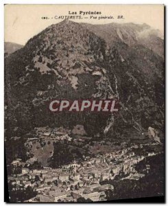 Old Postcard Cauterets Vue Generale