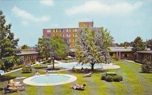 Pennsylvania Lebanon Treadway Inn Pool Area