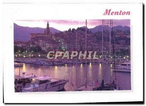 Modern Postcard Menton Alpes Maritimes