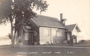 Nicollet Minnesota Catholic Church Real Photo Antique Postcard K99709