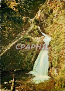 Modern Postcard Kurhaus Alterhelligen im Schwarzwald Butten Wasserfalle