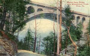 PA - Philadelphia. Walnut Lane Bridge over Wissahickon Creek