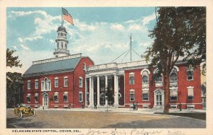 DELAWARE STATE CAPITOL DOVER DELAWARE POSTCARD 1926