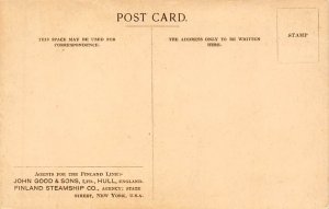 SS Oberon Finland SS Co Ship Unused 