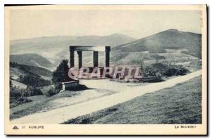 Old Postcard Aubure Belvedere