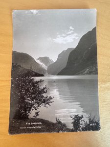 Vintage Lucerne Switzerland Postcard - Chapel Bridge Pont de la Chapelle - RPPC