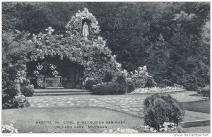 Grotto, SS. Cyril & Methodius Seminary, Orchard Lake, Michigan, 1900-1910s