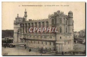 St Germain en Laye Old Postcard The castle General view