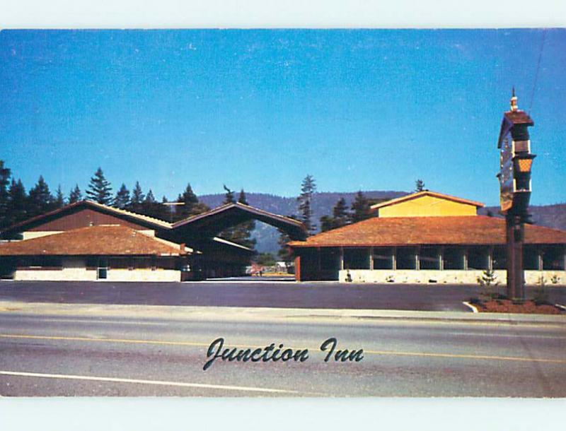 Unused Pre-1980 JUNCTION INN MOTEL Cave Junction Oregon OR s2551