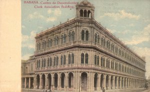 Vintage Postcard Centro De Dependientes Clerk Association Building Havana Cuba