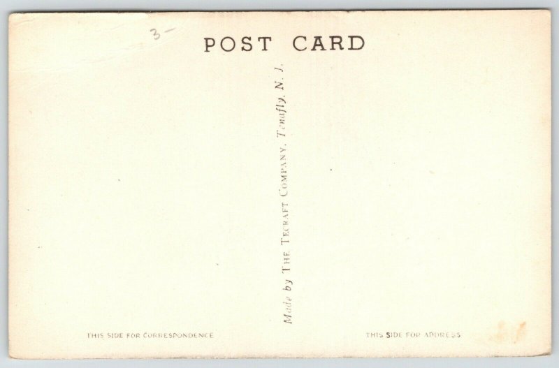 Salem Ohio~High School~FP Floding Photographer~1930s B&W Litho Postcard 