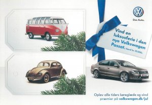 Volkswagen Das Auto advertising postcard