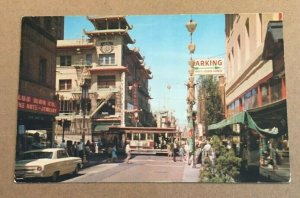 VINTAGE UNUSED POSTCARD CHINATOWN SAN FRANCISCO CAL.