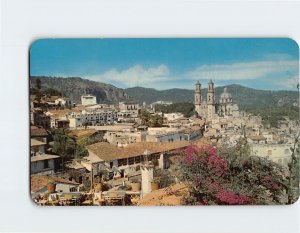 Postcard Overall view of Taxco from the Victoria Hotel, Taxco, Mexico