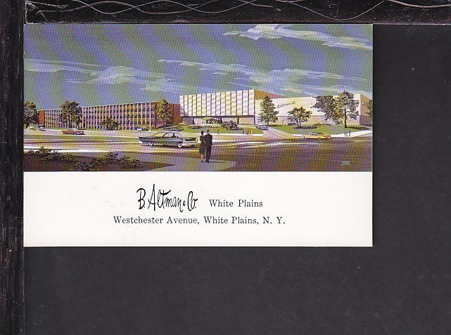 B Altman & Co,White Plains,NY Postcard 