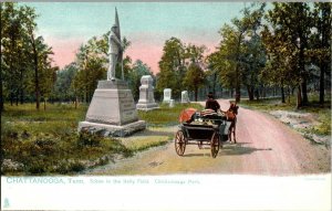 Tucks 2176 Chattanooga TN Chickamauga Park, Scene in Kelly Field Postcard J60