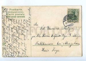 240797 Boy playing in Forest HOUSE by MULLER Vintage Erika PC