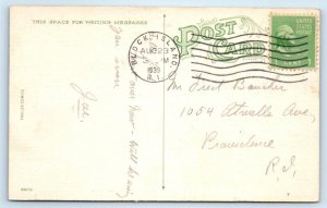 3 Postcards TRAILER COMICS ~ Risque & Outhouse Humor ca 1940s Linens