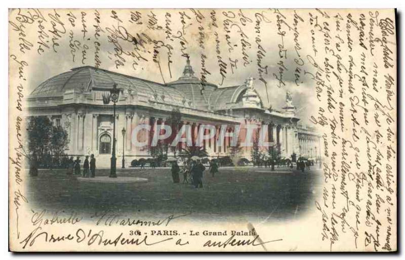 Postcard Old Paris Grand Palais