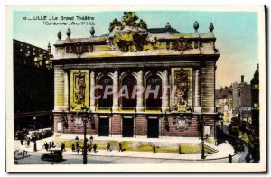 Old Postcard Lille Grand Theater