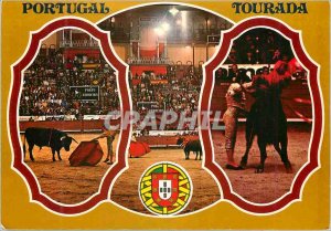 Modern Postcard Portugal Tourada Bullfight
