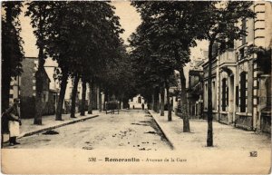 CPA Romorantin Avenue de la Gare FRANCE (1287448)