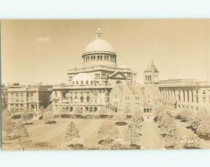 1950's rppc NICE VIEW Boston Massachusetts MA i7308