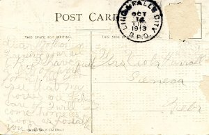 Marooned    Artist: Eliza Curtis.  *RPO- Lincoln & Falls City RR    (card h...