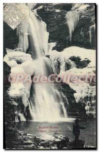 Postcard Old COLMARS cascade Lance