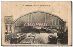 Bordeaux - Hall of South Station - train station and the interesting building...