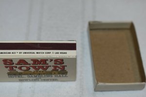 Sam's Town Diamond Lil's Las Vegas Nevada Matchbox