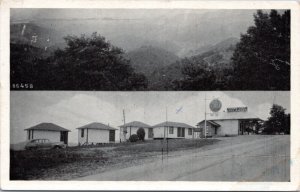 Postcard NC Deep Gap - Grand View Modern Cabins motel Grant Green  US Hwy 421