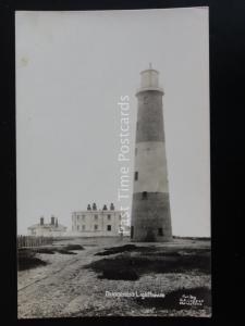 Kent DUNGENESS LIGHTHOUSE c1920 RP Postcard by G.A. Cooper