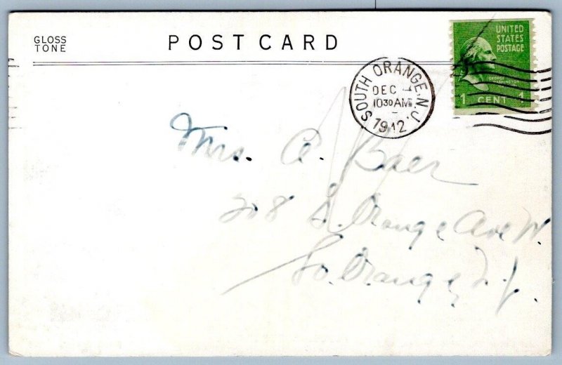 1912 SOUTH ORANGE NEW JERSEY*NJ*SUBURBAN GIFT SHOPPE*INTERIOR*CHRISTMAS GIFTS