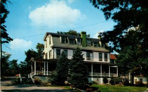 Pennsylvania Stroudsburg Pinebrook Bible Conference Headquarters 1956