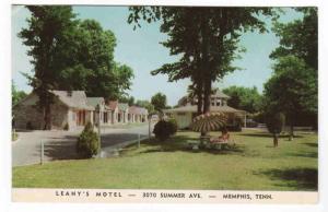 Leahy's Motel Memphis Tennessee postcard