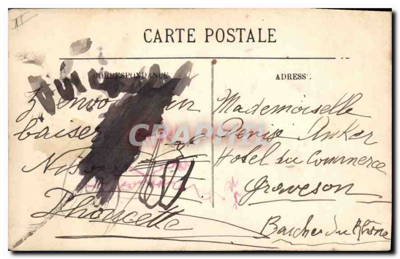 Old Postcard Mayenne Edges of Mayenne