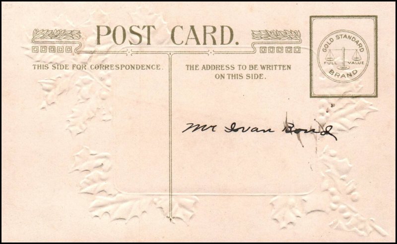 Christmas Holly Scene