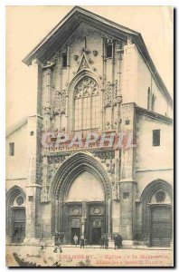 CARTE Postal Chambery Old Church of the Metropole