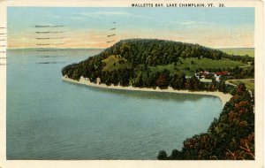 VT - Lake Champlain. Malletts Bay