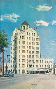 Autos Hotel Baker 1950s Roadside Oregon Roberts Western Sales postcard 5460