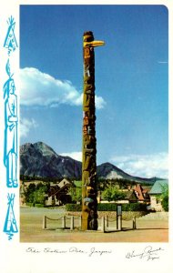 Canada Alberta Jasper The Totem Pole