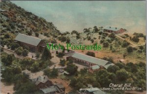 Pakistan Postcard - Cherat Hill, Soldiers Home, Church & Post Office RS34505