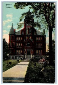 1910 Exterior View Masonic Home Building Nashville Tennessee TN Vintage Postcard