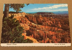 UNUSED PC BOAT MESA & QUEEN'S GARDEN, SUNSET POINT, BRYCE CANYON NATIONAL PARK