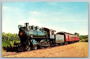 The Strasburg  Pennsylvania RR #1223  Railroad Train Postcard