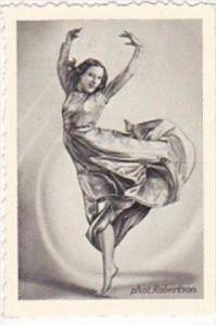 GARBATI CIGARETTE CARD FAMOUS DANCERS NO 161 LISA CZOBEL