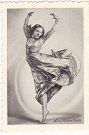 GARBATI CIGARETTE CARD FAMOUS DANCERS NO 161 LISA CZOBEL