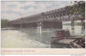 Girard Avenue Bridge and Schuylkill River, Pennsylvania, 00-10s